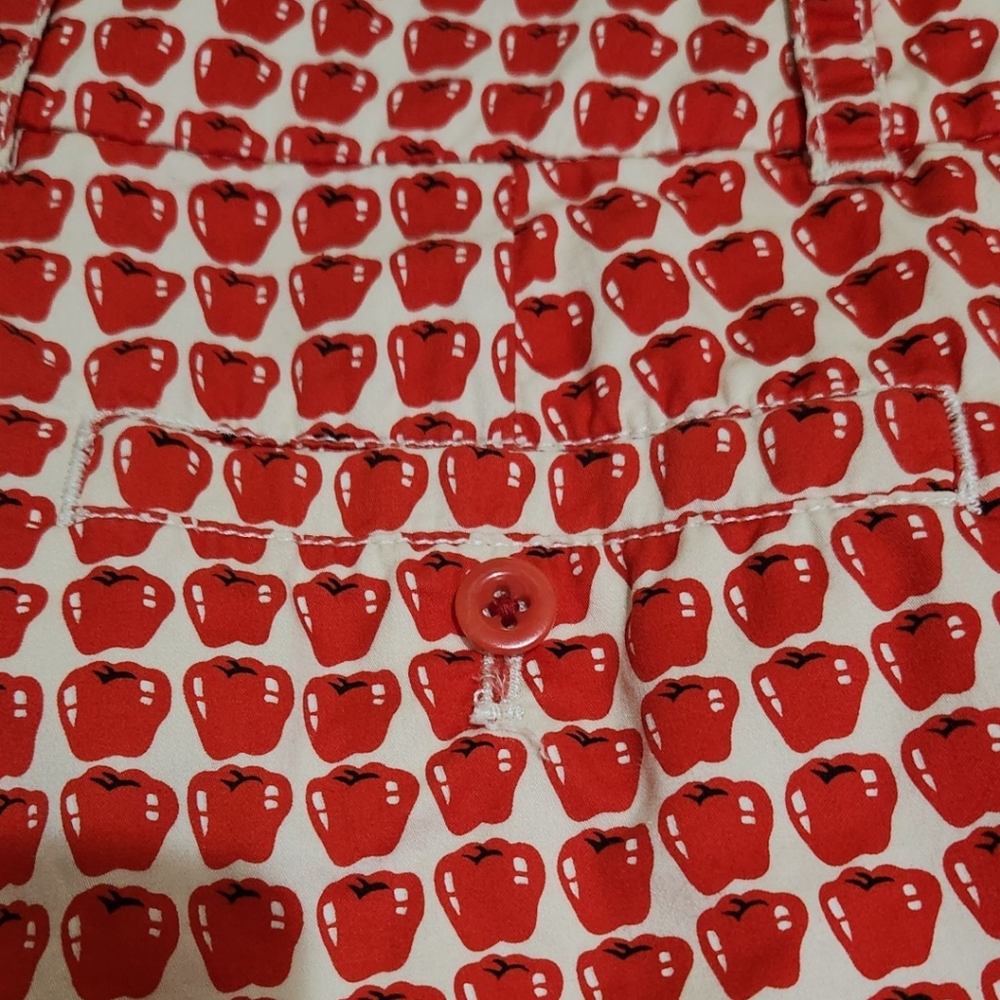 J. Crew Mini Delicious Apple Cotton Shorts - Picture 6 of 10